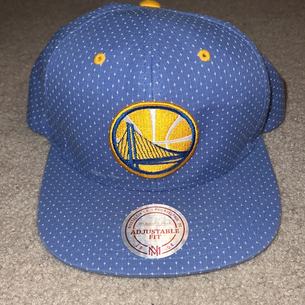 Golden State mitchell & ness hat